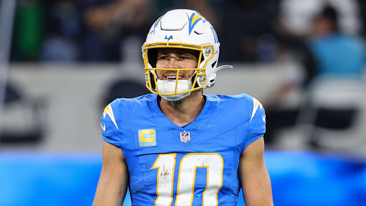 Los Angeles Chargers quarterback Justin Herbert Los Angeles Chargers quarterback Justin Herbert