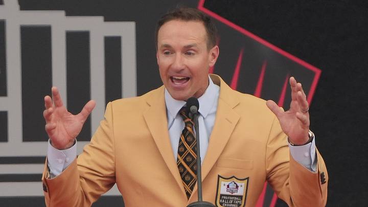 Pro Football Hall of Famer and New Orleans Saints legend Drew Brees 