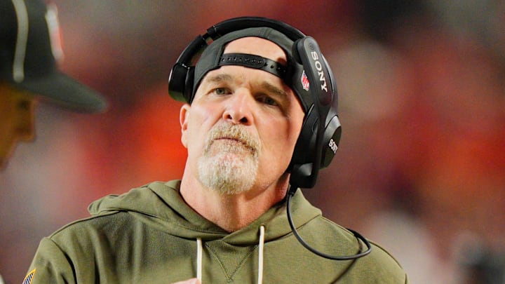Washington Commanders head coach Dan Quinn Washington Commanders head coach Dan Quinn