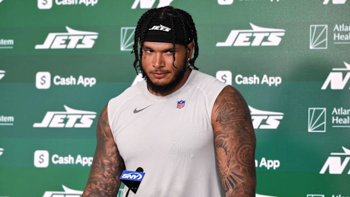 Former New York Jets edge Jermaine Johnson Former New York Jets edge Jermaine Johnson