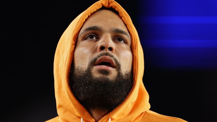 Tampa Bay Buccaneers fans are hoping Mike Evans returns in 2026, but another team has a second chance at stealing him away. | Mandatory Credit: Nathan Ray Seebeck-Imagn Images