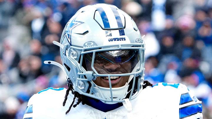 Dallas Cowboys running back Jaydon Blue Dallas Cowboys running back Jaydon Blue