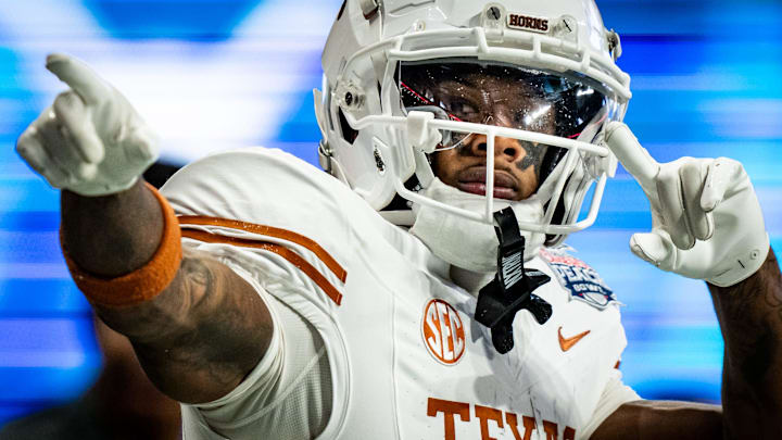 Texas Longhorns wide receiver Matthew Golden