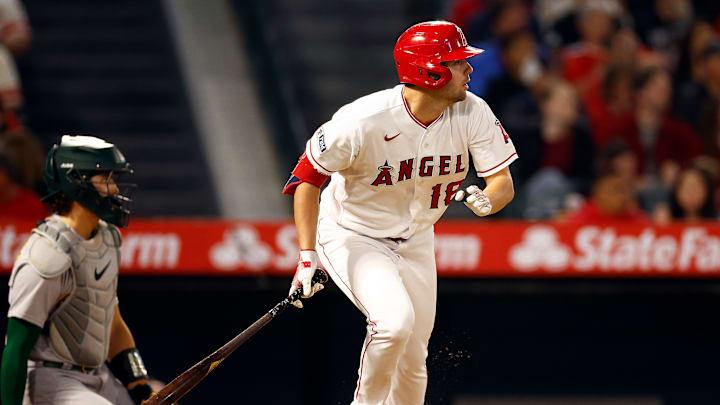 Oakland Athletics v Los Angeles Angels