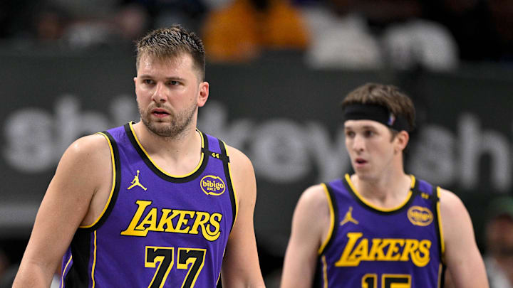 Luka Doncic and Austin Reaves Luka Doncic and Austin Reaves