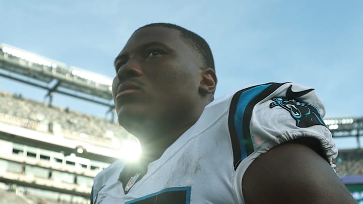 Carolina Panthers defensive lineman Derrick Brown