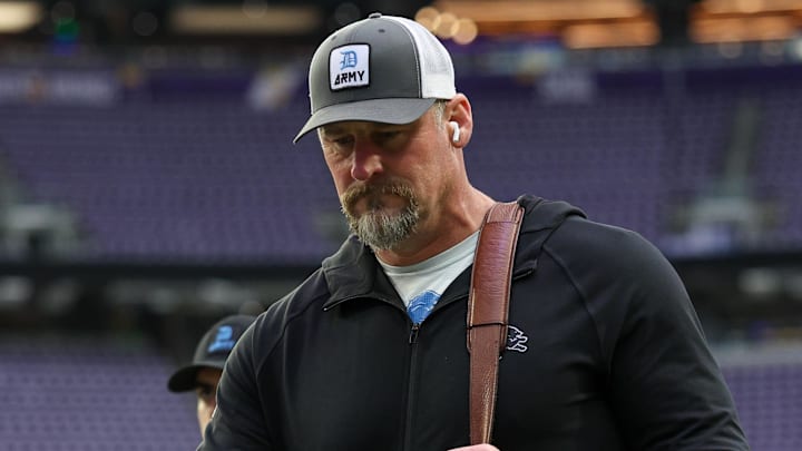 Detroit Lions head coach Dan Campbell. Detroit Lions head coach Dan Campbell.