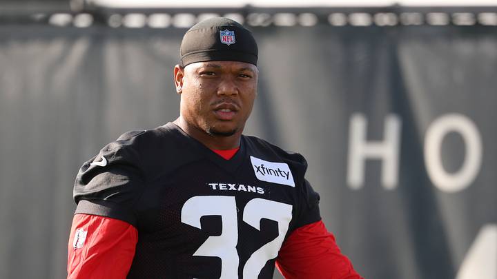 Houston Texans running back David Montgomery (32) Houston Texans running back David Montgomery (32)