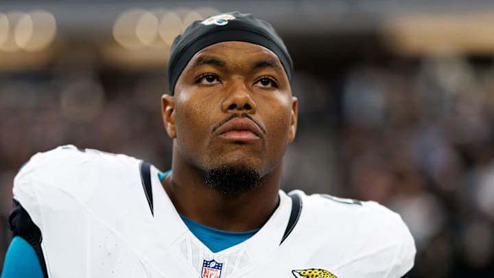 Jacksonville Jaguars defensive end Travon Walker