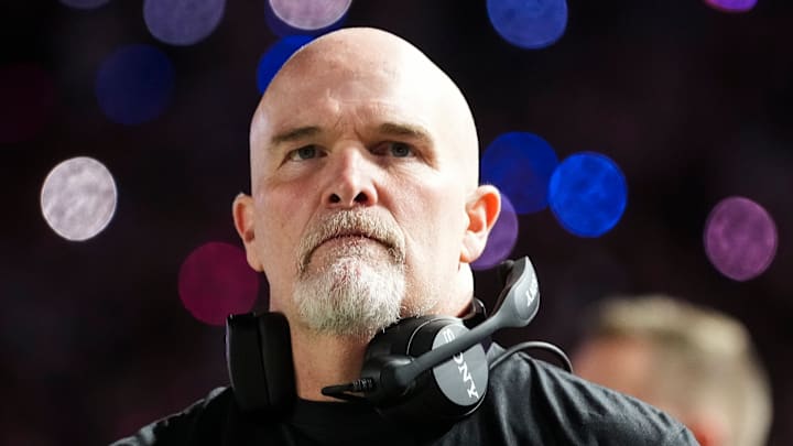 Washington Commanders head coach Dan Quinn Washington Commanders head coach Dan Quinn