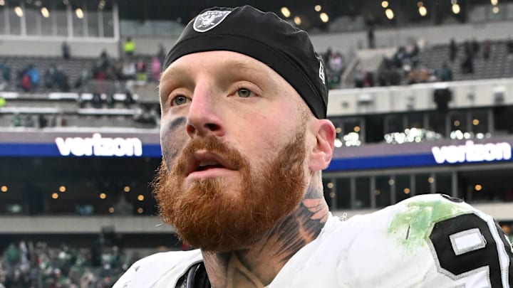 Las Vegas Raiders defensive end Maxx Crosby 