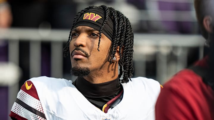 Washington Commanders quarterback Jayden Daniels Washington Commanders quarterback Jayden Daniels