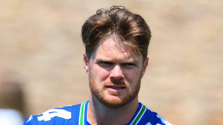 Seattle Seahawks quarterback Sam Darnold during minicamp at Virginia Mason Athletic Center. Seattle Seahawks quarterback Sam Darnold during minicamp at Virginia Mason Athletic Center.