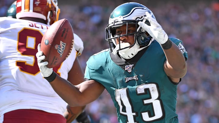 Philadelphia Eagles running back Darren Sproles (43).