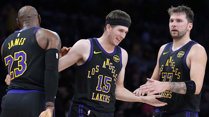 Los Angeles Lakers guard Austin Reaves Los Angeles Lakers guard Austin Reaves