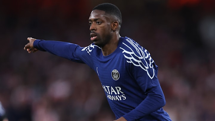 Ousmane Dembele is nursing an injury Ousmane Dembele is nursing an injury