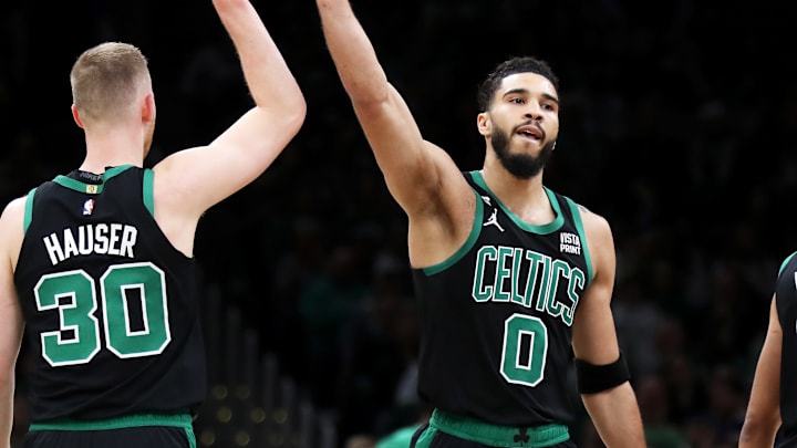 Boston Celtics, Jayson Tatum, Celtics injury report, New York Knicks, Game 5, Sam Hauser