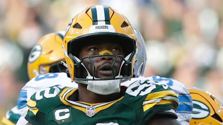 Green Bay Packers defensive end Rashan Gary is a permanent captain on defense.