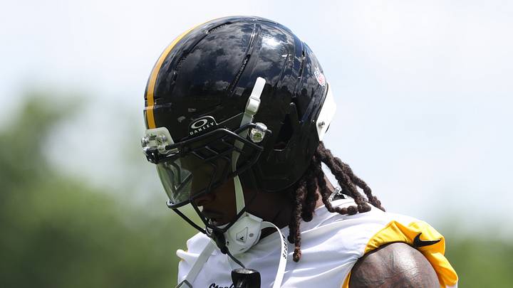 Pittsburgh Steelers running back Kaleb Johnson