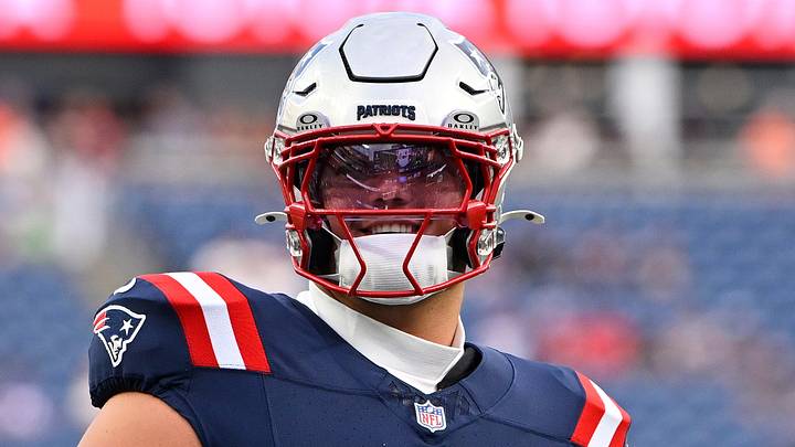 Aug 13, 2026; Foxborough, Massachusetts, USA; New England Patriots offensive tackle Will Campbell (66) looks on before a game against the Indianapolis Colts at Gillette Stadium. Mandatory Credit: Eric Canha-Imagn Images Aug 13, 2026; Foxborough, Massachusetts, USA; New England Patriots offensive tackle Will Campbell (66) looks on before a game against the Indianapolis Colts at Gillette Stadium. Mandatory Credit: Eric Canha-Imagn Images