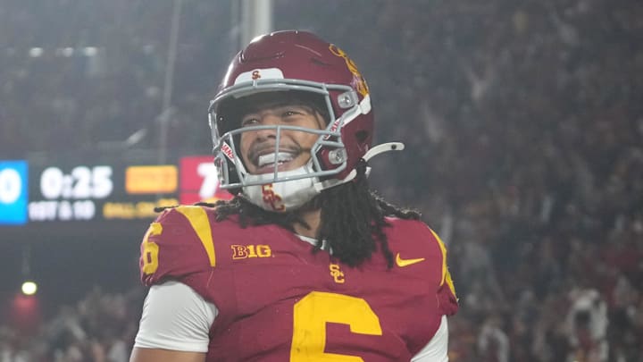 USC Trojans wide receiver Makai Lemon USC Trojans wide receiver Makai Lemon