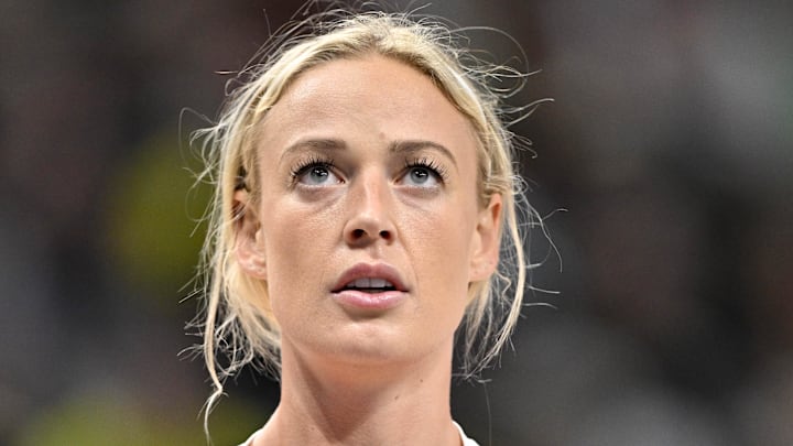 Indiana Fever guard Sophie Cunningham (8) during the game between the Dallas Wings and the Indiana Fever 