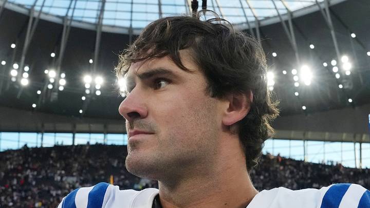 Indianapolis Colts' Daniel Jones after a game