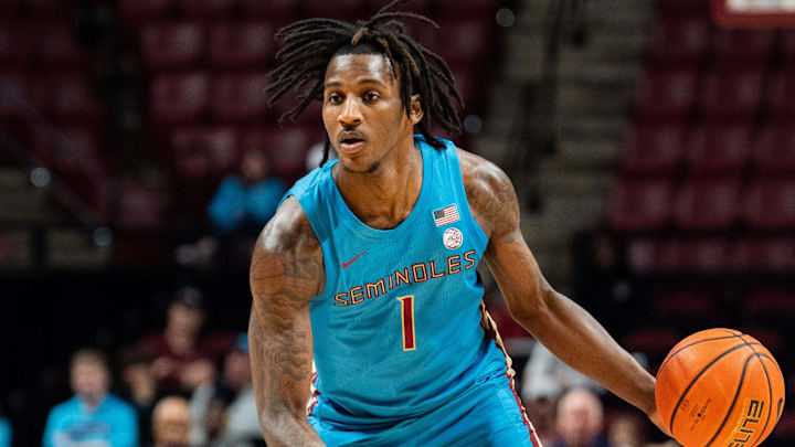 The Florida State Seminoles host the Hofstra Pride for a men’s basketball game at the Donald L. Tucker Civic Center on Tuesday, Nov. 19, 2024.