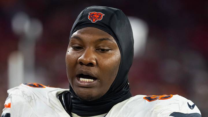 Chicago Bears defensive lineman Gervon Dexter Sr. 