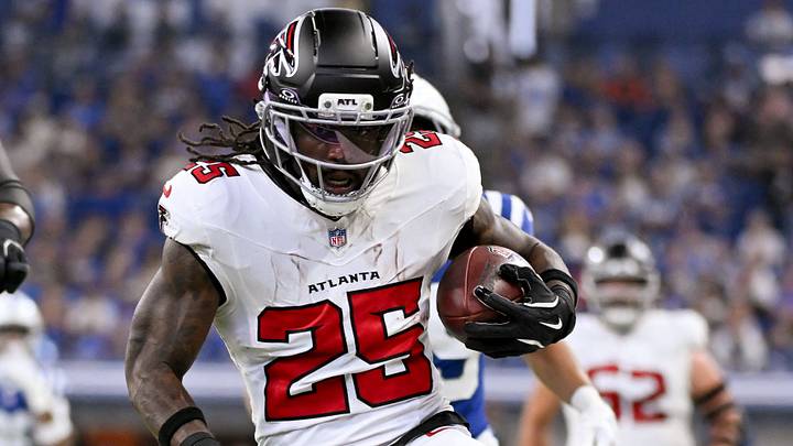 Atlanta Falcons running back Tyler Goodson