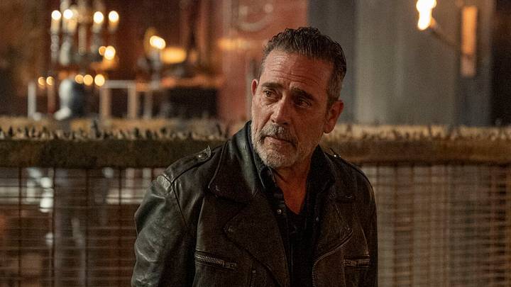Lauren Cohan as Maggie Rhee, Jeffrey Dean Morgan as Negan - The Walking Dead: Dead City _ Season 2, Episode 4 - Photo Credit: Robert Clark/AMC Lauren Cohan as Maggie Rhee, Jeffrey Dean Morgan as Negan - The Walking Dead: Dead City _ Season 2, Episode 4 - Photo Credit: Robert Clark/AMC
