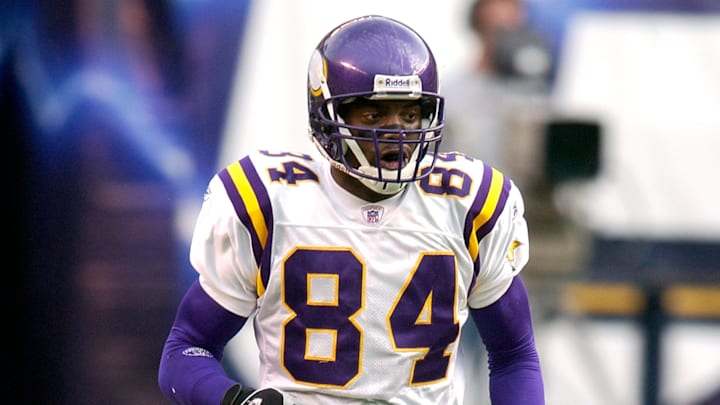 Former Minnesota Vikings receiver Randy Moss