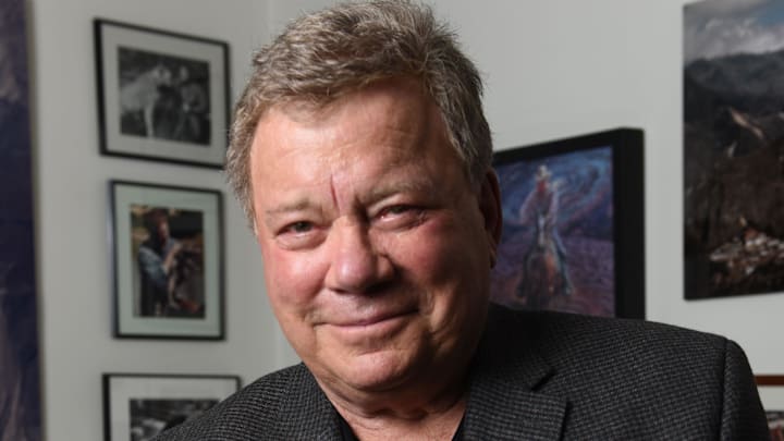 Jan 14, 2016; Studio City, CA, U.S.A: Portrait of William Shatner in his Los Angeles area office. Shatner begins a multi-city tour called \" Star Trek The Ultimate Voyage Concert Tour\". \"Star Trek\" celebrates its 50th anniversary this year. Mandatory Credit: Robert Hanashiro-USA TODAY NETWORK