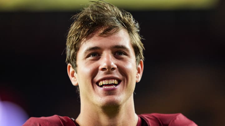 Washington Commanders wide receiver Luke McCaffrey Washington Commanders wide receiver Luke McCaffrey