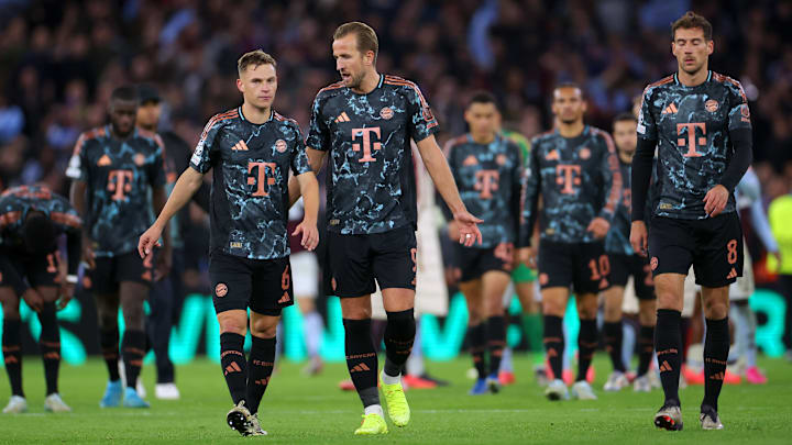 Der FC Bayern musste sich bei Aston Villa geschlagen geben