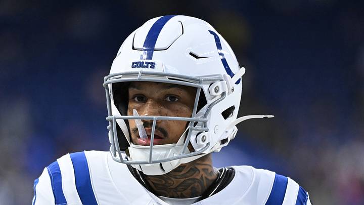 Indianapolis Colts running back Seth McGowan during warmups Indianapolis Colts running back Seth McGowan during warmups