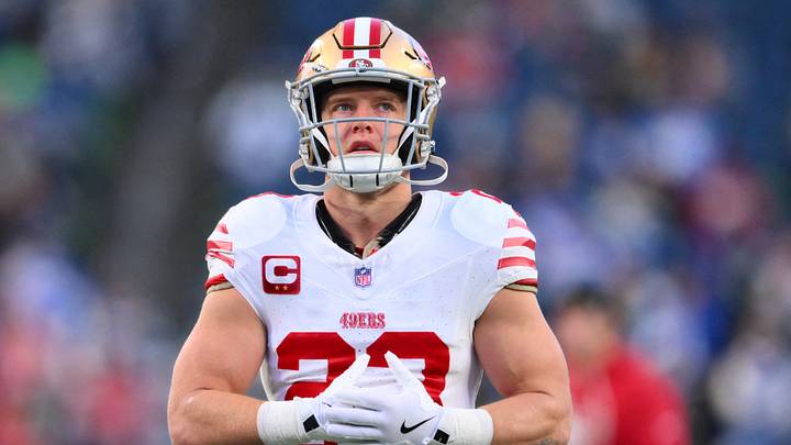 San Francisco 49ers running back Christian McCaffrey