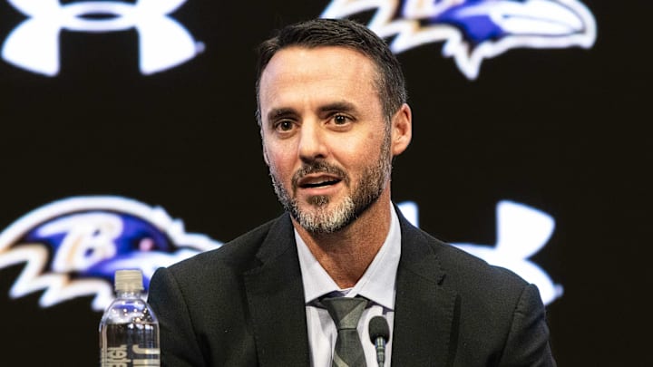 Baltimore Ravens head coach Jesse Minter