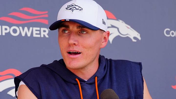 Denver Broncos quarterback Bo Nix Denver Broncos quarterback Bo Nix