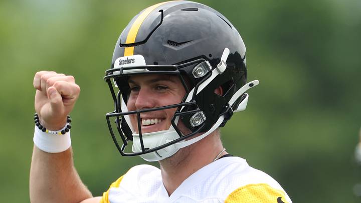Pittsburgh Steelers quarterback Will Howard