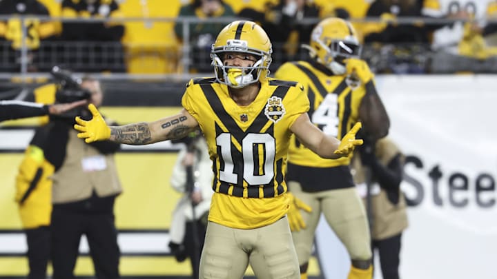 Pittsburgh Steelers wide receiver Roman Wilson Pittsburgh Steelers wide receiver Roman Wilson