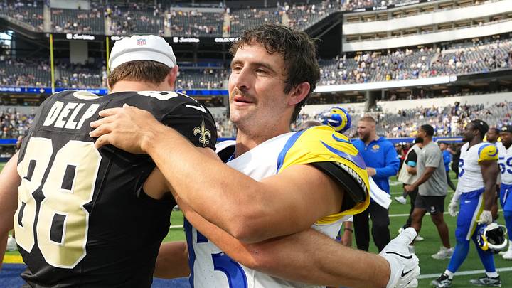 Los Angeles Rams quarterback Stetson Bennett.