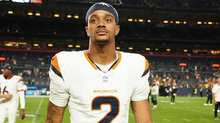 Aug 21, 2026; Denver, Colorado, USA; Pat Surtain II walks off the field. Aug 21, 2026; Denver, Colorado, USA; Pat Surtain II walks off the field.