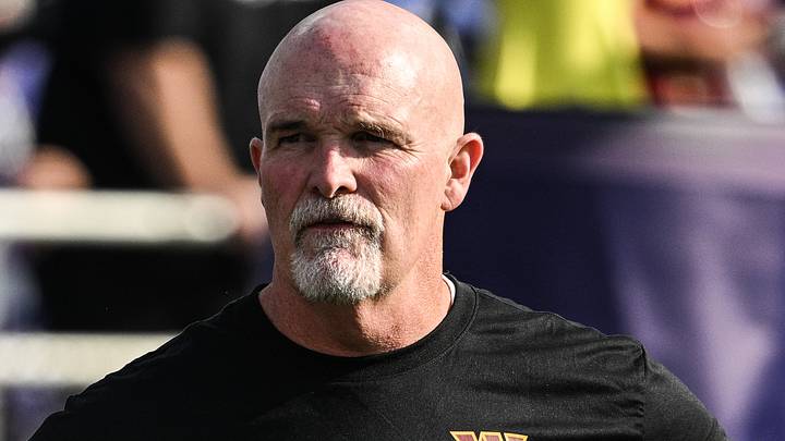 Washington Commanders head coach Dan Quinn