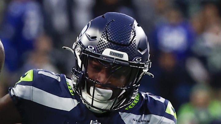 Seattle Seahawks cornerback Devon Witherspoon. Seattle Seahawks cornerback Devon Witherspoon.
