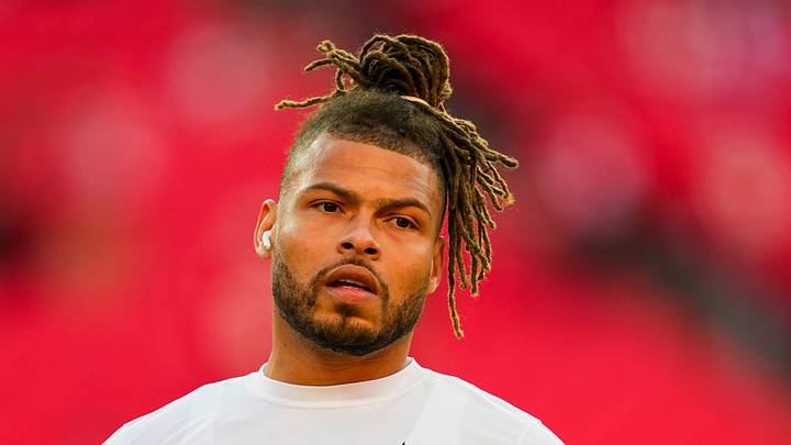 Oct 7, 2024; Kansas City, Missouri, USA; New Orleans Saints safety Tyrann Mathieu (32) warms up prior to a game against the Kansas City Chiefs at GEHA Field at Arrowhead Stadium. Mandatory Credit: Jay Biggerstaff-Imagn Images