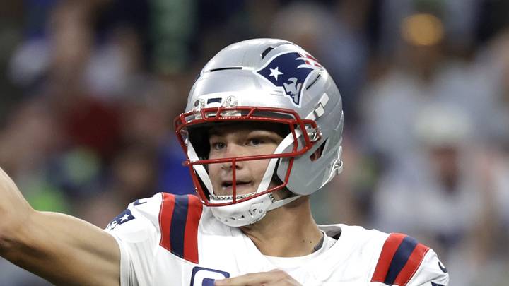 New England Patriots quarterback Drake Maye New England Patriots quarterback Drake Maye