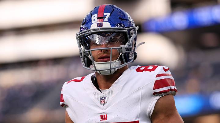 New York Giants - punt returner/wide receiver Braxton Berrios New York Giants - punt returner/wide receiver Braxton Berrios