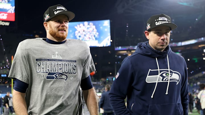 Sam Darnold had only positive things to say about his now former offensive coordinator Klint Kubiak as he goes on to coach the Raiders.