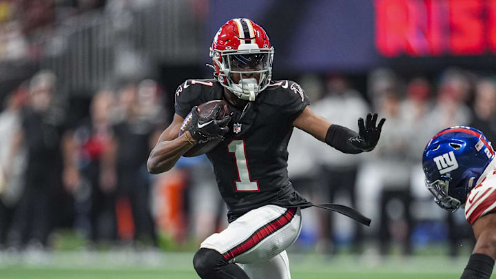 Wide receiver Darnell Mooney had an excellent debut season with the Atlanta Falcons in 2024, but he suffered an early setback in 2025.